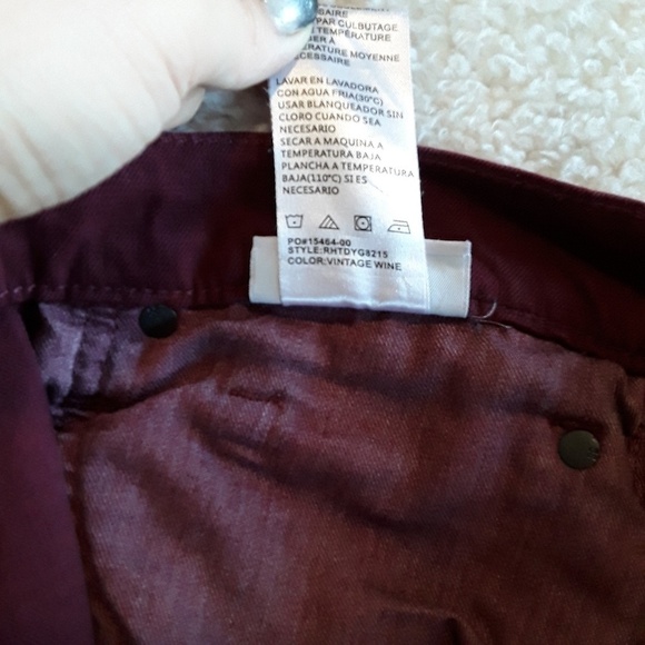 Joe's Jeans | NWOT Slim Fit Vintage Wine Jeans - Picture 4 of 5